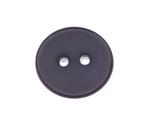 Button 18mm gray plastic