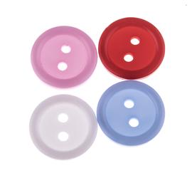 Button 15 mm plastic