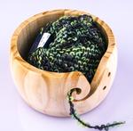 Wooden bowl for yarn guide 15x8cm