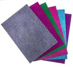 Craft Foam Sheets Moosgummi with Glitter 20x30 cm