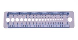 A needle gauge