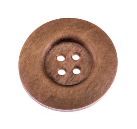 Button 40 mm wooden