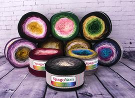 Rainbow Spago Yarn