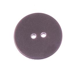 Button 20mm gray-brown plastic marble