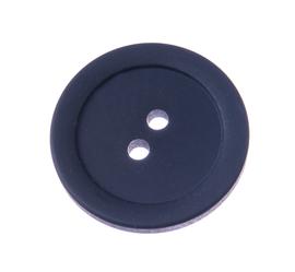 Button 23mm dark blue plastic