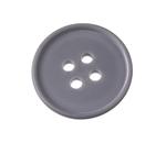 Button 19mm gray plastic