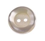 Button 18mm  pearl plastic