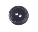 Button 14mm gray-black plastic