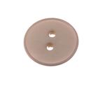Button 15mm beige plastic