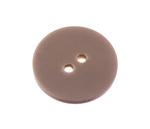 Button 18mm beige plastic