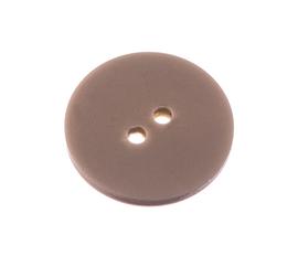 Button 18mm beige plastic