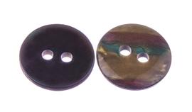 Button 14mm rainbow plastic