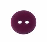 Button 14 mm burgundy plastic