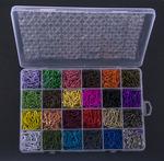 Set of auxiliary safety pins metal / package 1200 pcs