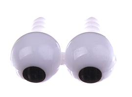 Double plastic eyelet 3D 16x33mm