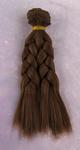 Hair for dolls in a braid 15 cm