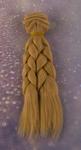 Hair for dolls in a braid 15 cm