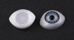 Eyelet with iris 15x12mm