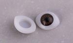 Eyelet with iris 15x12mm