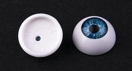 Eyelet with iris 12mm