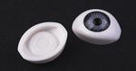 Eyelet with iris 22x16mm