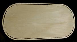 Bottom plywood large oval  90x40cm/8mm