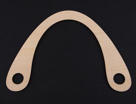 Plywood handle for bags 16x22cm