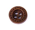 Button 15 mm wooden