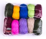 Set of MIX mini yarns 10 pcs