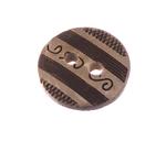 Coconut button 12,5 mm