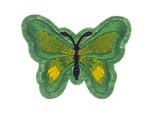 Iron-on butterfly patch 70x52 mm