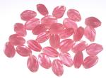 Matte Plastic Beads 13x8mm/30 pcs