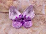 Stick-on stone butterfly 10mm