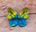 Stick-on stone butterfly 10mm