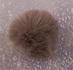 Fake 5 cm fur pom-poms