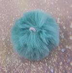 Fake 5 cm fur pom-poms