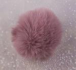 Fake 8 cm fur pom-poms