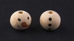 Bead  head snowman Ø20mm/4 pcs