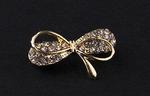 Bow brooch 25x15mm