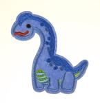 Iron-on patch small dinosaur 40x60mm