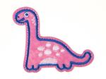 Large dinosaur iron-on patch