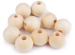 Wooden bead round  ø 25mm