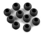 Plastic bead 10x12mm matte