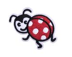 Patch ladybug 56x53mm