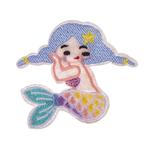 Patch mermaid 50x55mm