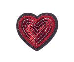Patch heart 33x28mm