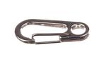 Metal Swivel Eye Snap Hook pulling loop 31x14mm