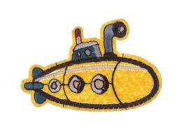Patch submarine yellow 48x67mm