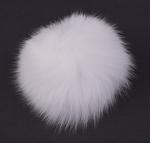 Pom pom fox 9-10cm with loop