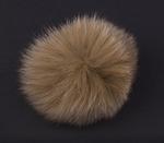 Pom pom fox 9-10cm with loop